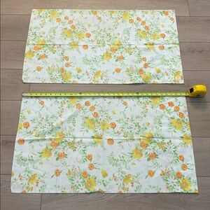 Vintage 70s Floral Full Size Sheet Set